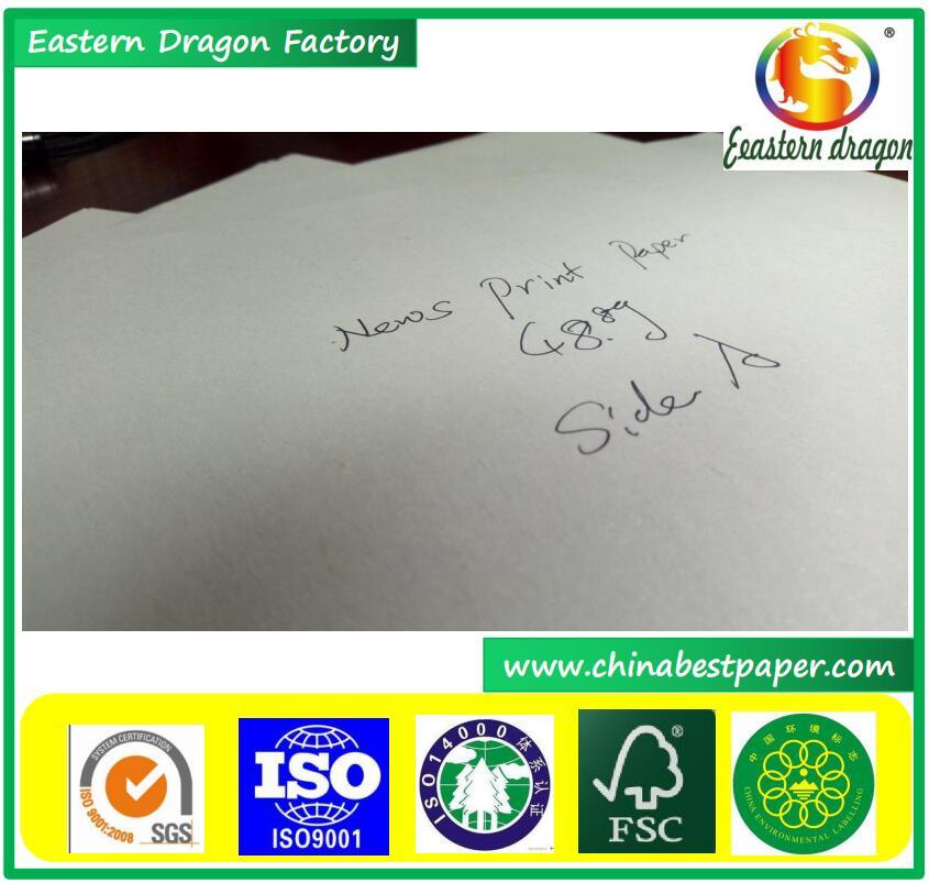 
                48.8g News Printing Paper-Whiteness 60%/Improved News printing paper
            