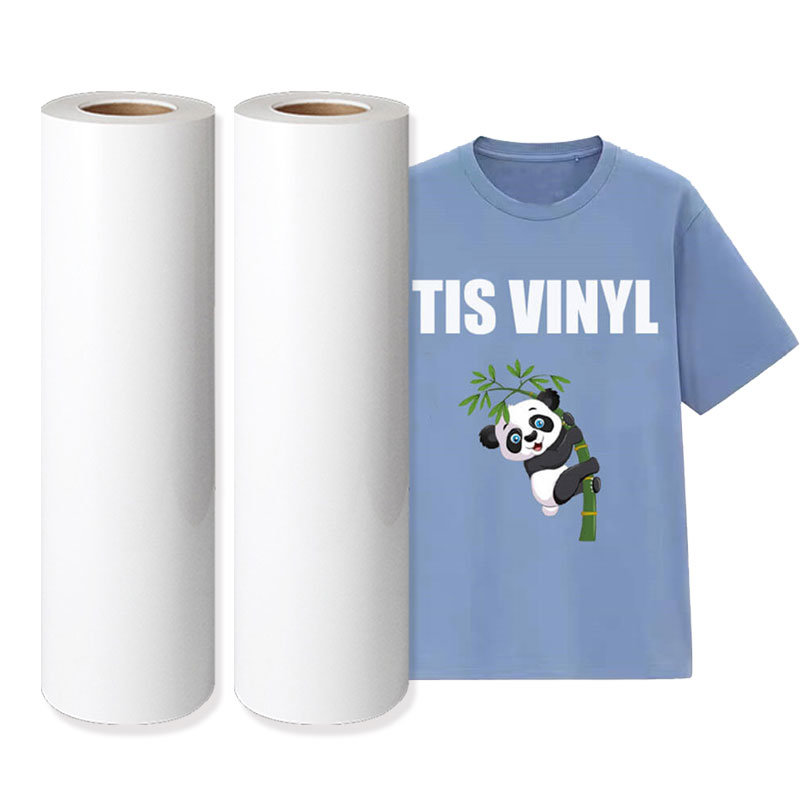 
                Wholesale Eco Solvent Glossy Color Print Flex Printable Heat Transfer Vinyl
       