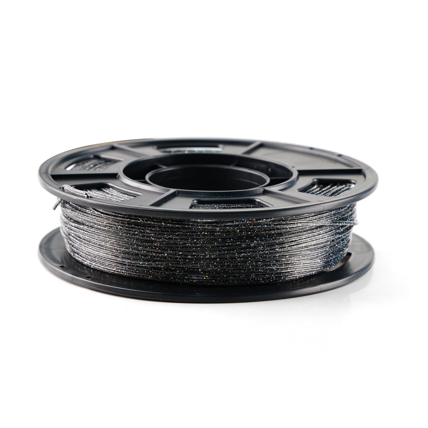 
                Magic Shiny Effect 3D Printing Filament Glitter Galaxy Black 1.75mm PLA Filament
  