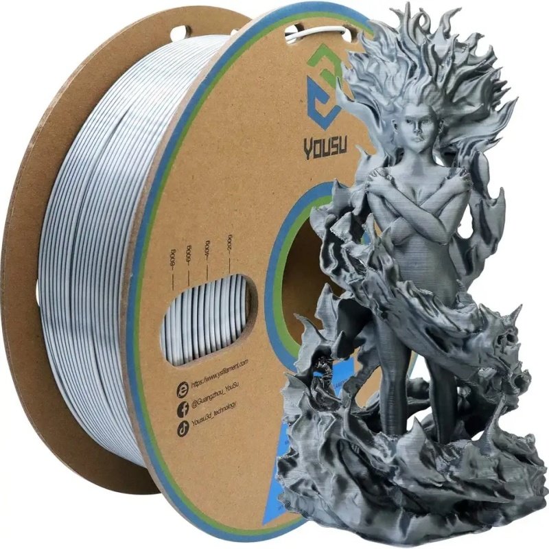 
                Factory Wholesale Dual Color Black to White PLA Filaments 1.75mm
            