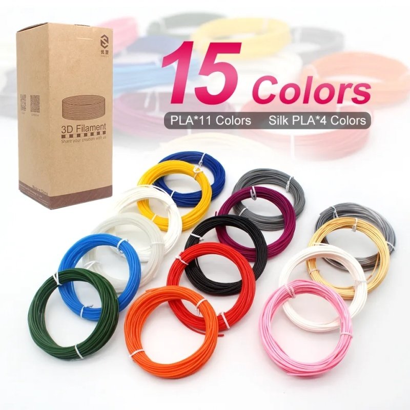 
                Safe Eco-Friendly Filaments 3D for Children 3D Pens Low Temperature Abundant Colors