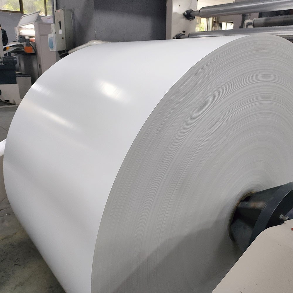 
                C2s Art Coated Glossy Paper Roll or Sheet for Printing
            