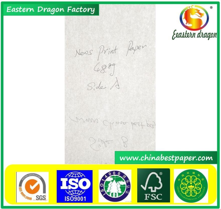 
                50GSM News Printing Paper Whiteness 60%/Improved Newsprints
            