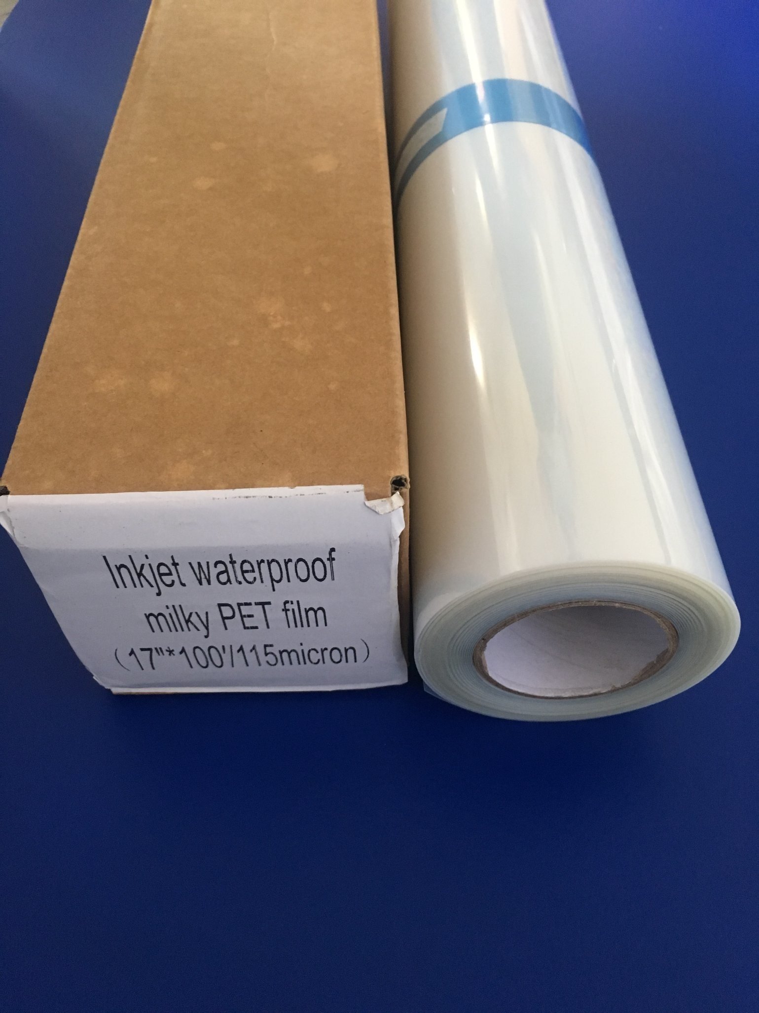 
                Waterprocse Premium Printing Results Inkjet Printable Pet Film for Screen Printing
