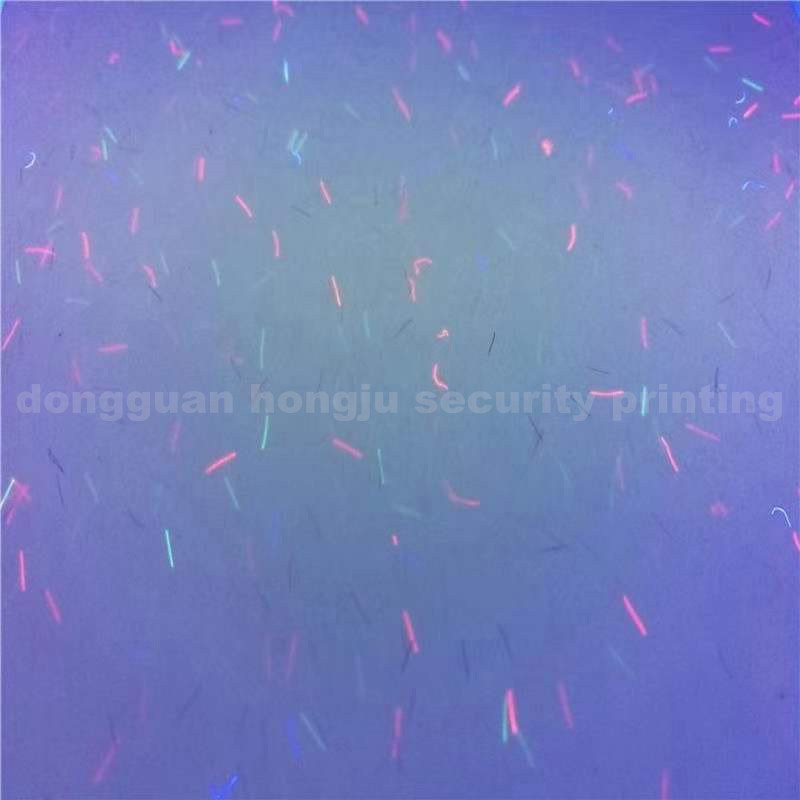 
                Custom Design Security Anti-Counterfeiting Thread Paper Printing Degree Blank UV Fi