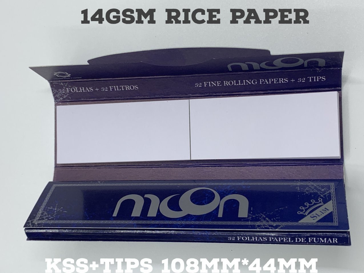 
                Custom Brand Rolling Paper with Tips Cigarette Smoking Rolling Paper OEM Smoking Ac