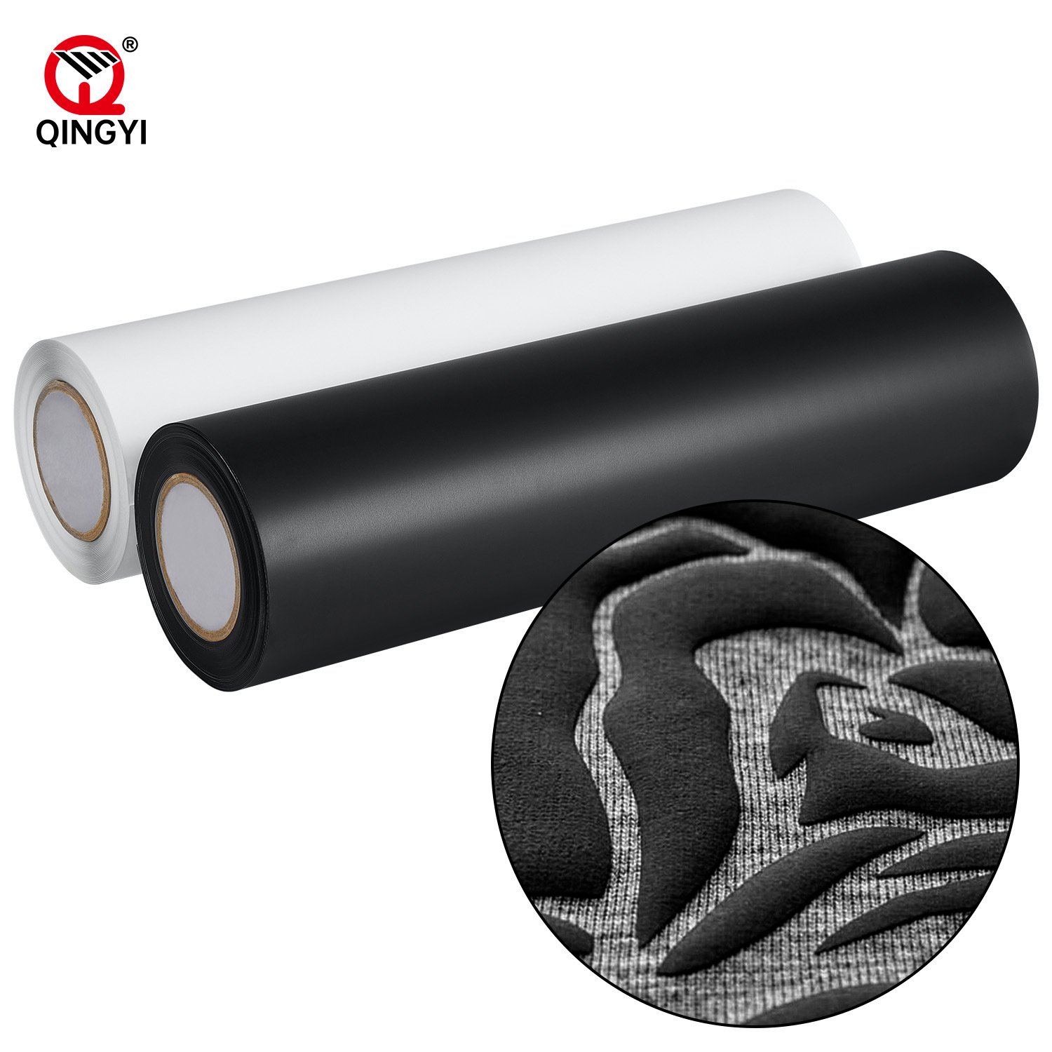 
                3D Thick Puff PU Foaming Heat Transfer Vinyl for Tshirt
            