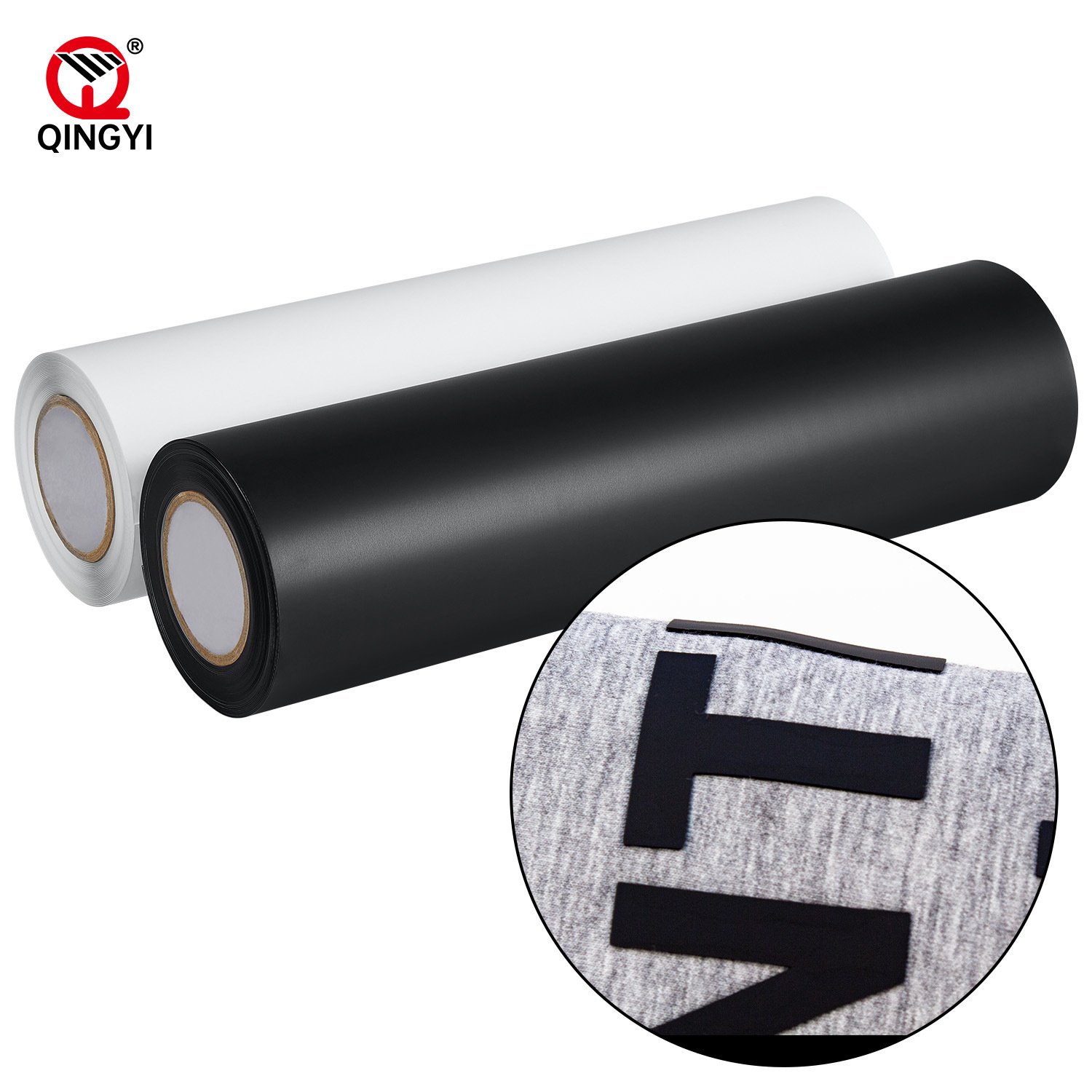 
                PU Sticky 3D Thick 550um Heat Transfer Vinyl for T-Shirt
            